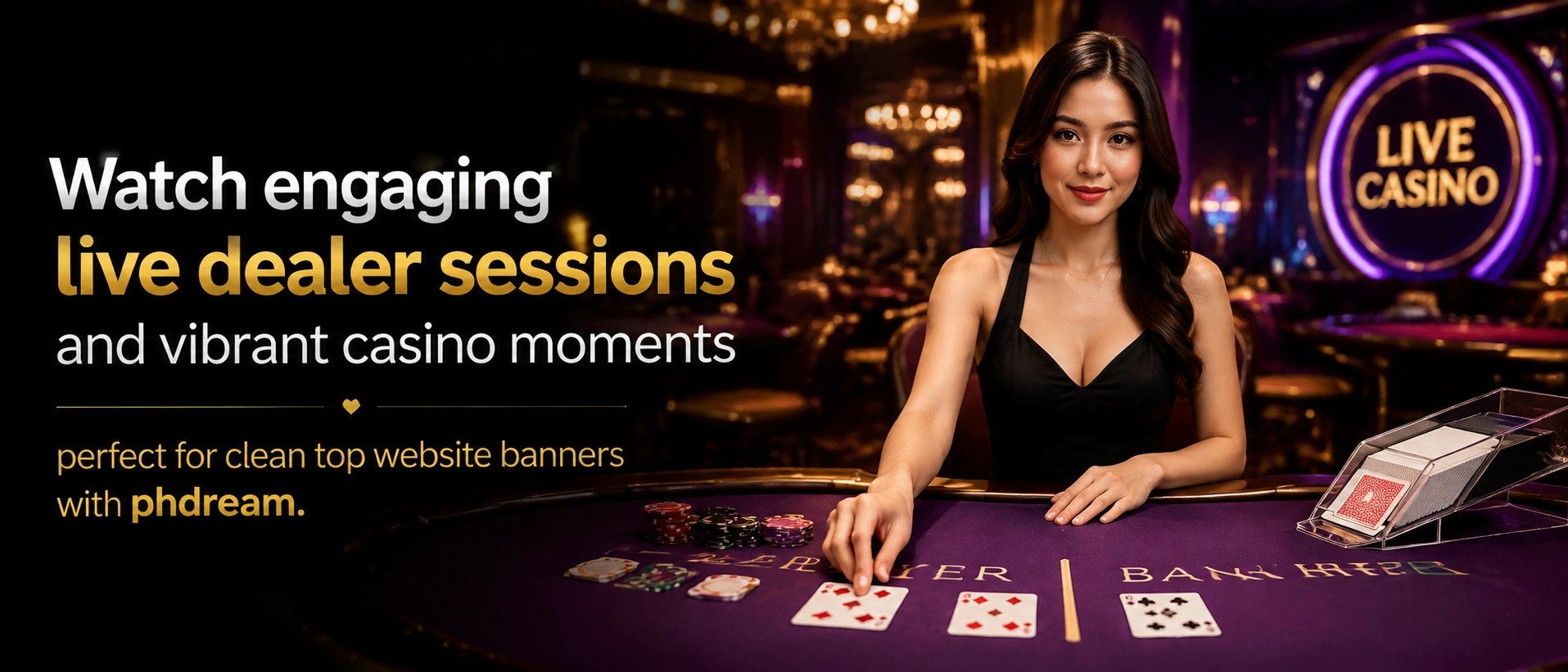 Contact PHDream Support for Help and Inquiries Online 2 phdream livecasino banner 2